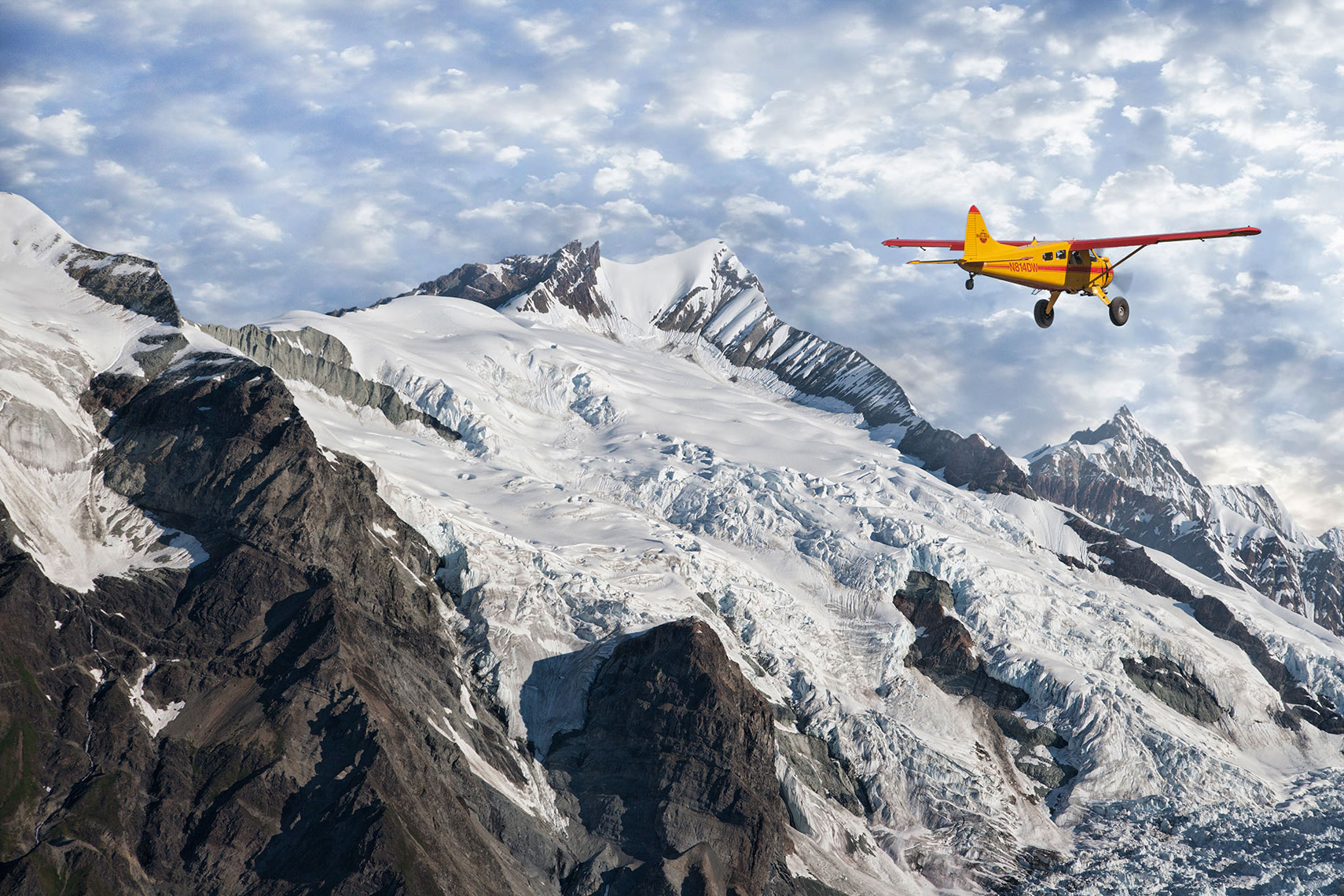BUSH-PLANE-AND-GLACIER