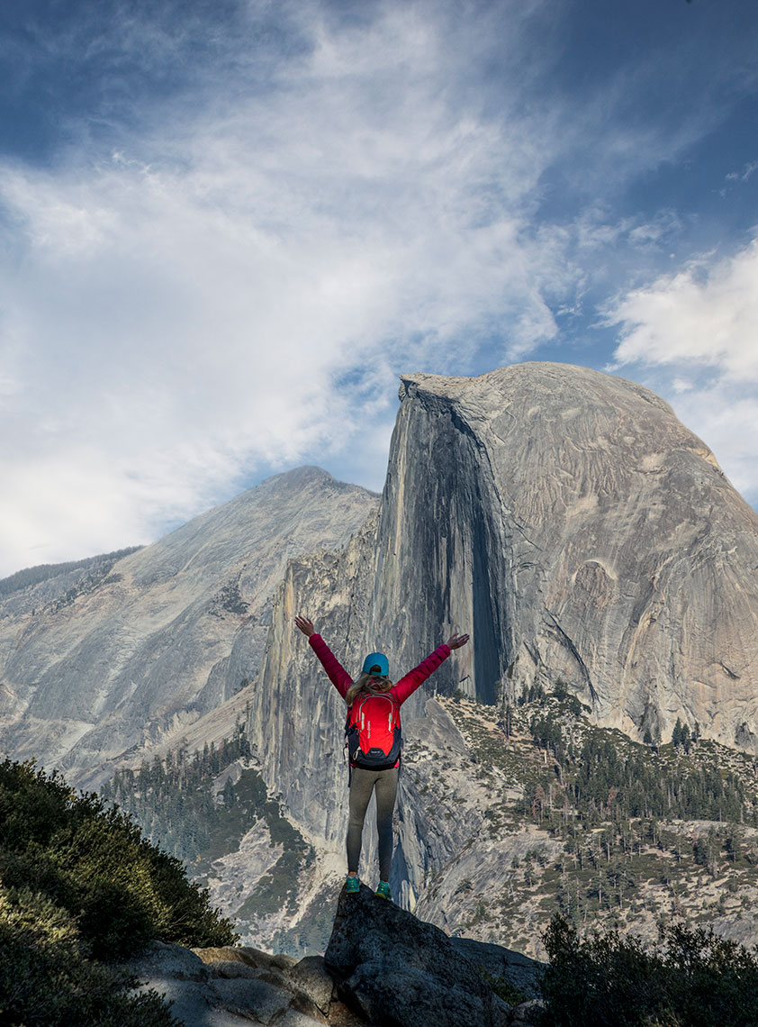 HALF-DOME-GREETING
