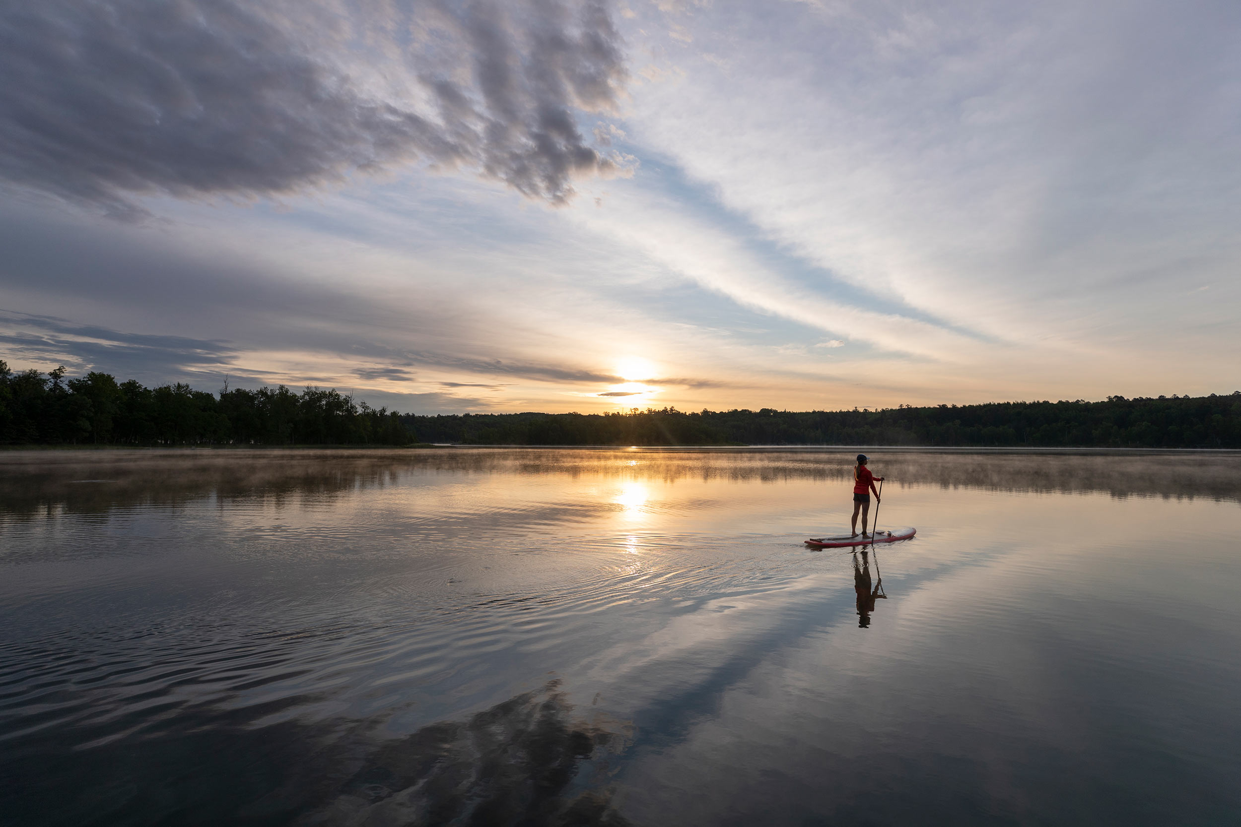 Morning-cloud-paddle-Howard-Lake